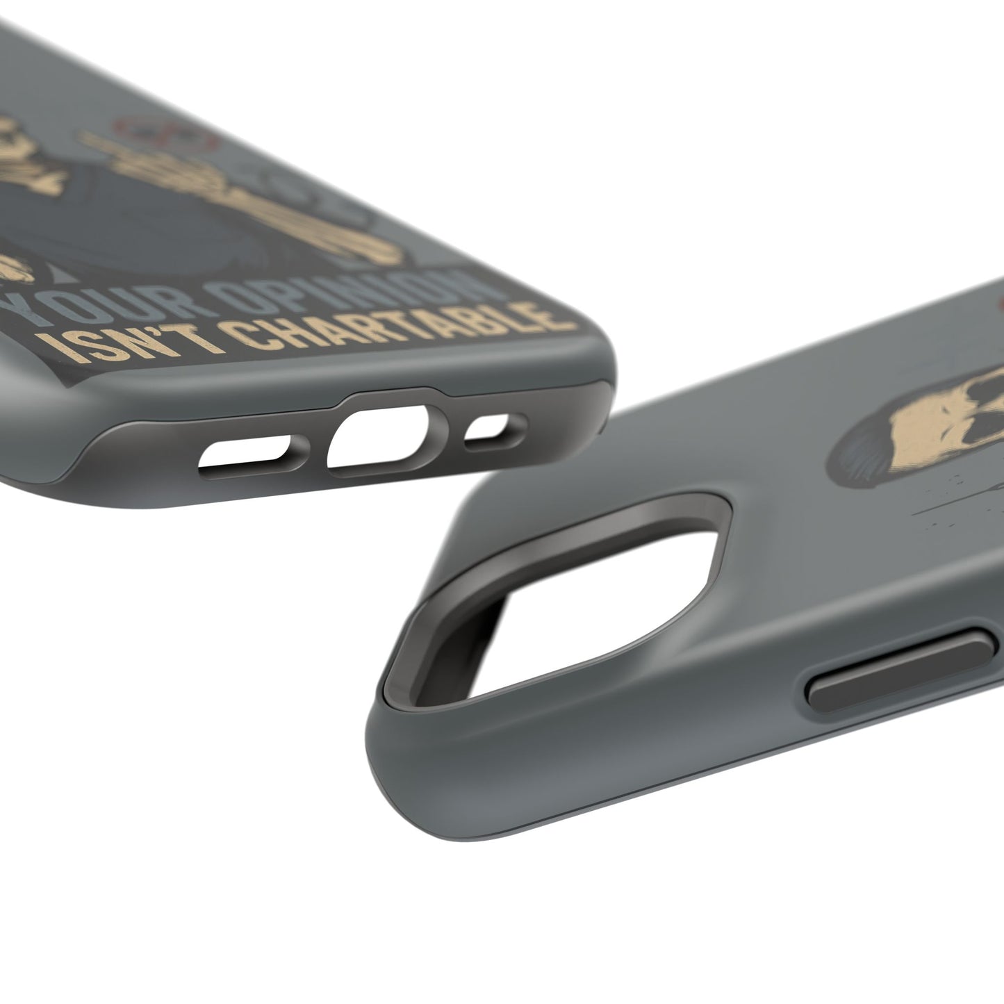 “Your Opinion Isn’t Chartable” – Nurse Phone Case for Men