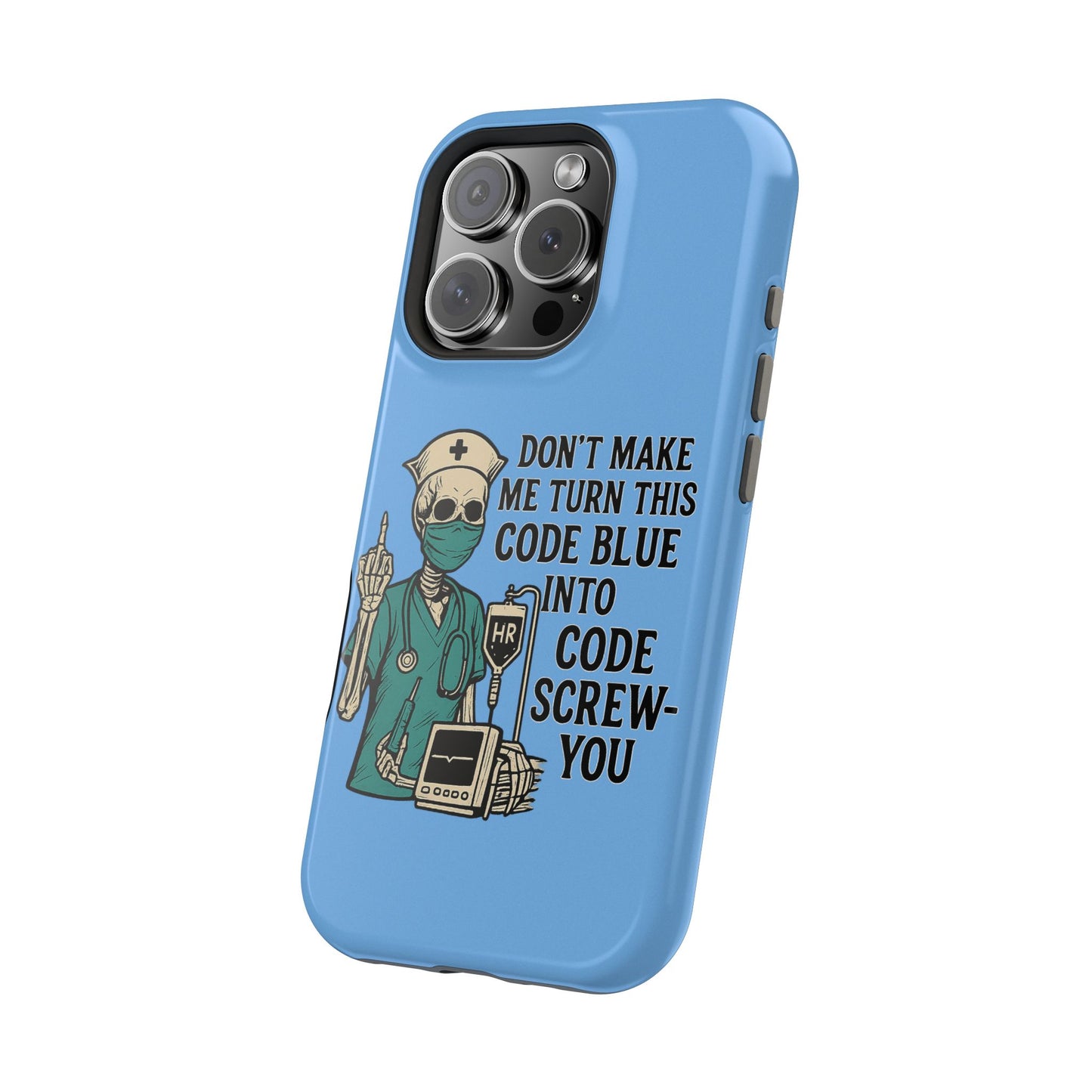 Magnetic Phone Cases with Medical Humor - Unique Gift for Nurses, Medical Professionals, Halloween, Birthday, Nursing School