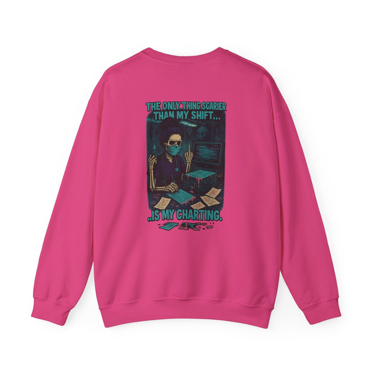 Funny Medical Crewneck Sweatshirt, Unisex Sweatshirt for Nurses, Medical Humor Apparel, Healthcare Gift, Comfortable Pullover