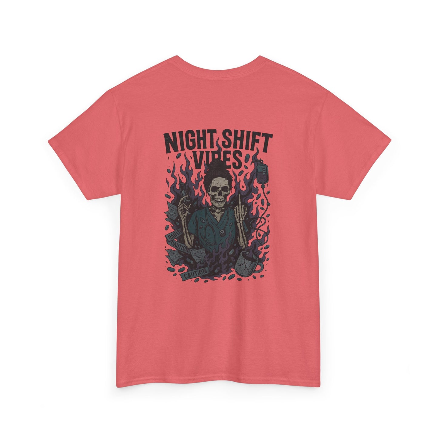 “Night Shift Vibes” – Funny Nurse T-Shirt