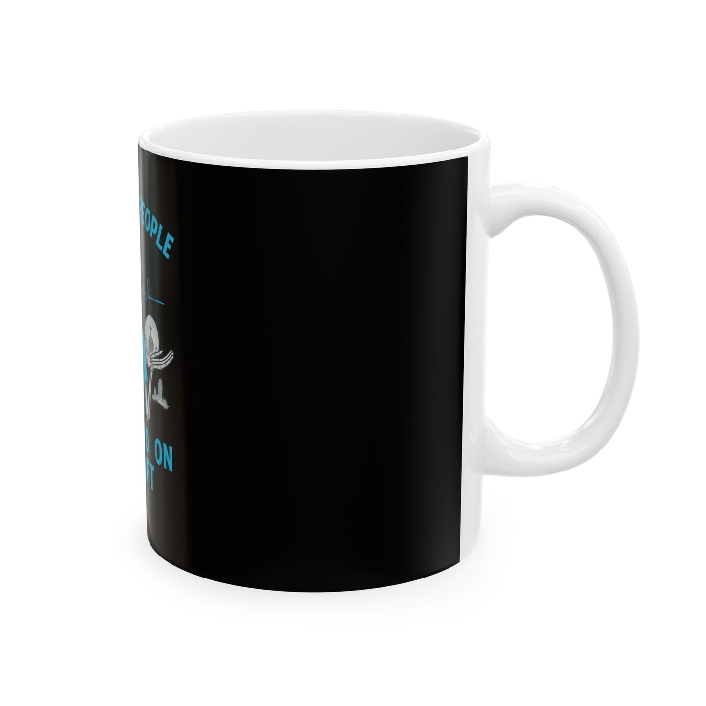 Humorous Medical Mug - 'I See Dead People, They Coded On My Shift'