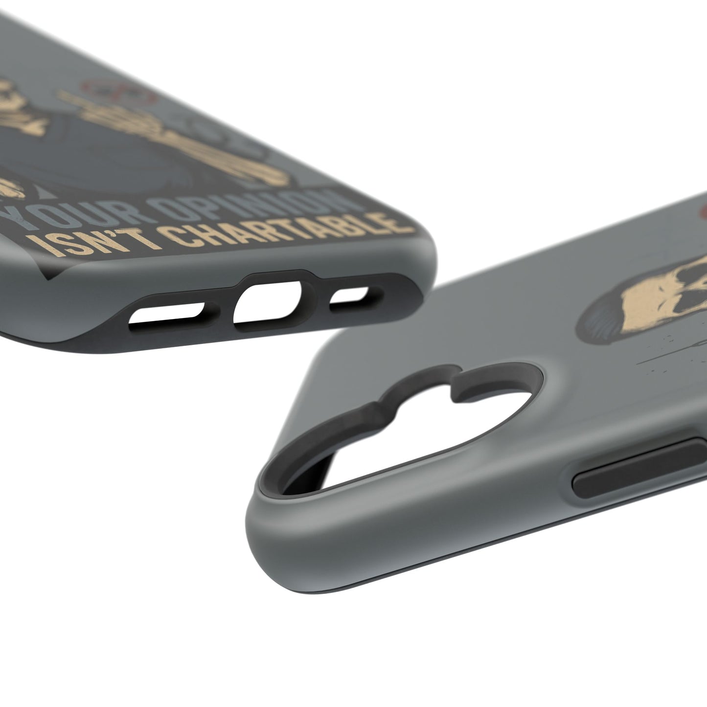 “Your Opinion Isn’t Chartable” – Nurse Phone Case for Men