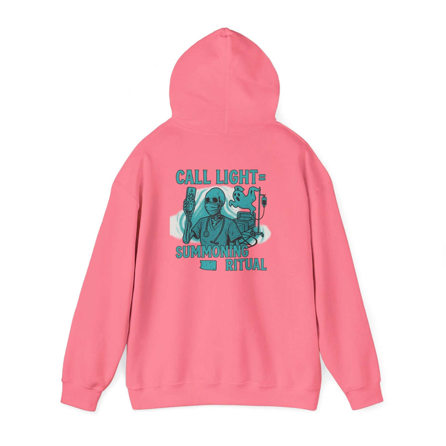 Cozy Unisex Sweatshirt with Summoning Ritual Design for Casual Wear, Gifts, Home, and Halloween