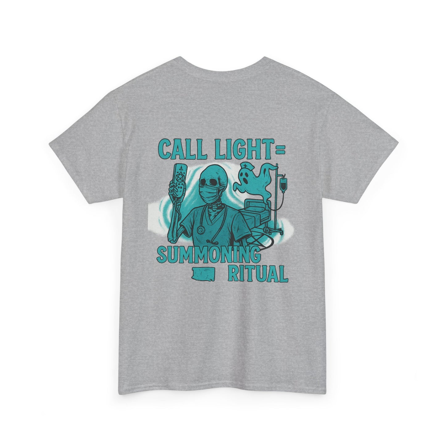 Mystical Summoning Tee, Unisex Everyday Shirt, Graphic Tee for Spooky Season, Perfect for Rituals or Gatherings, Unique Gift Idea