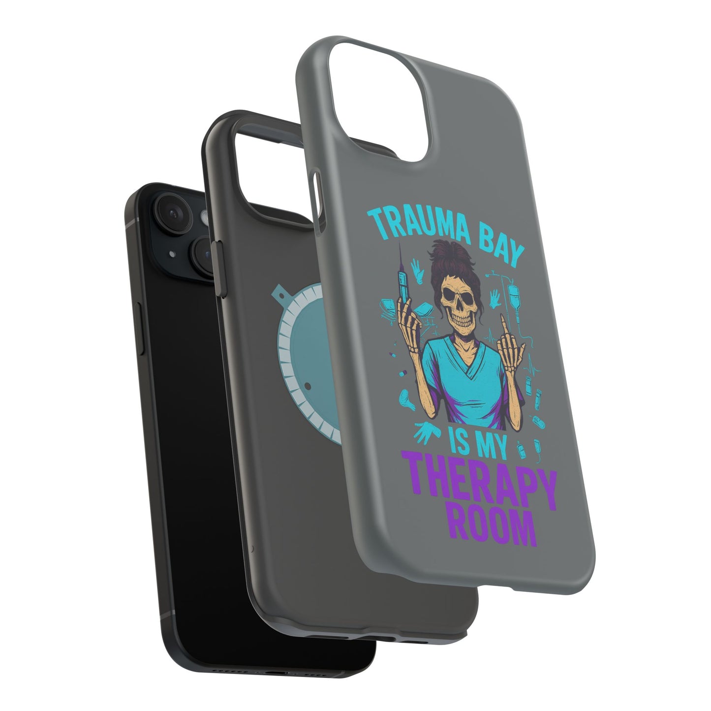 Magnetic Phone Case: Trauma Bay Is My Therapy Room - Perfect for Medical Professionals, Gifts for Nurses[...]