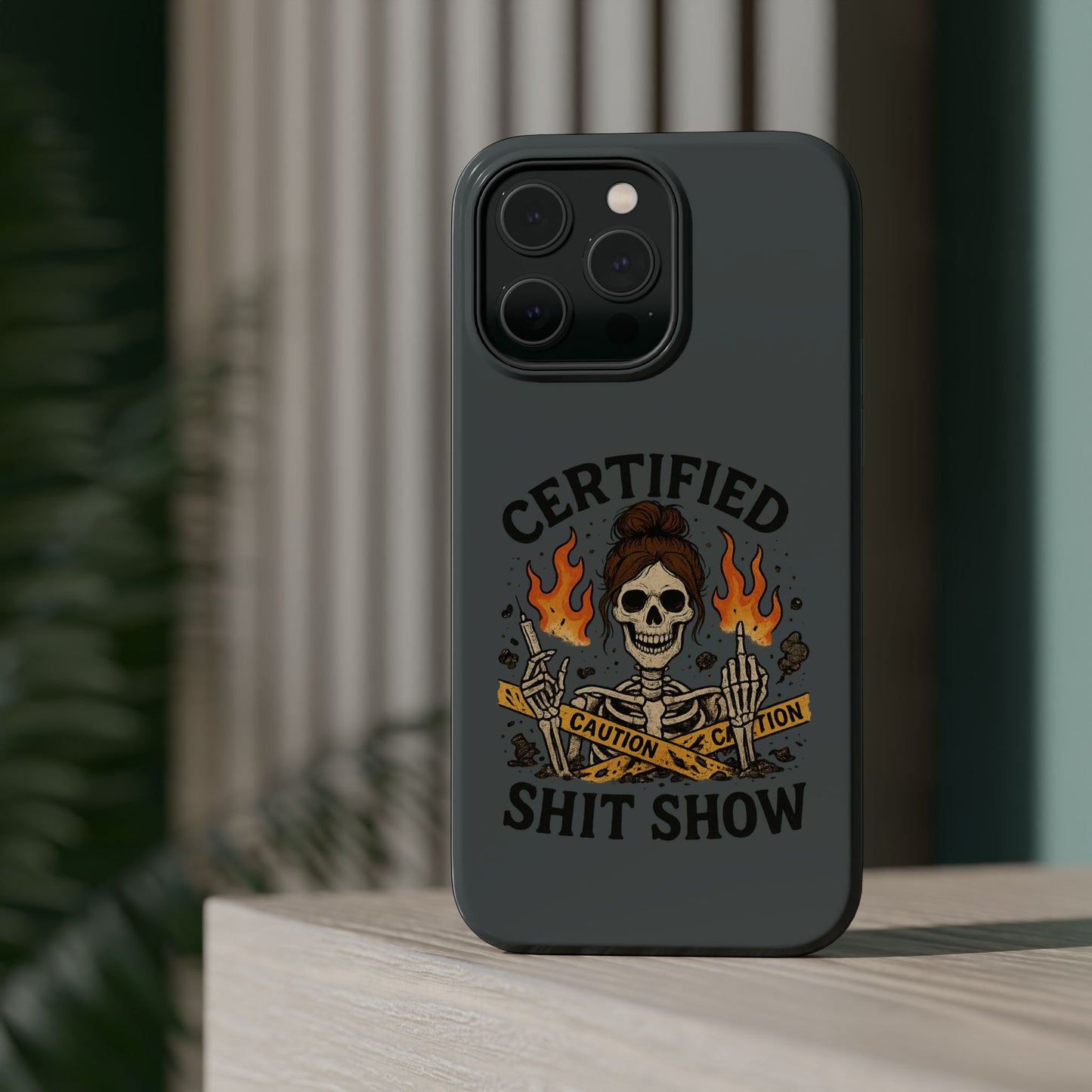 “Certified Shit Show” – Chaotic Nurse Phone Case