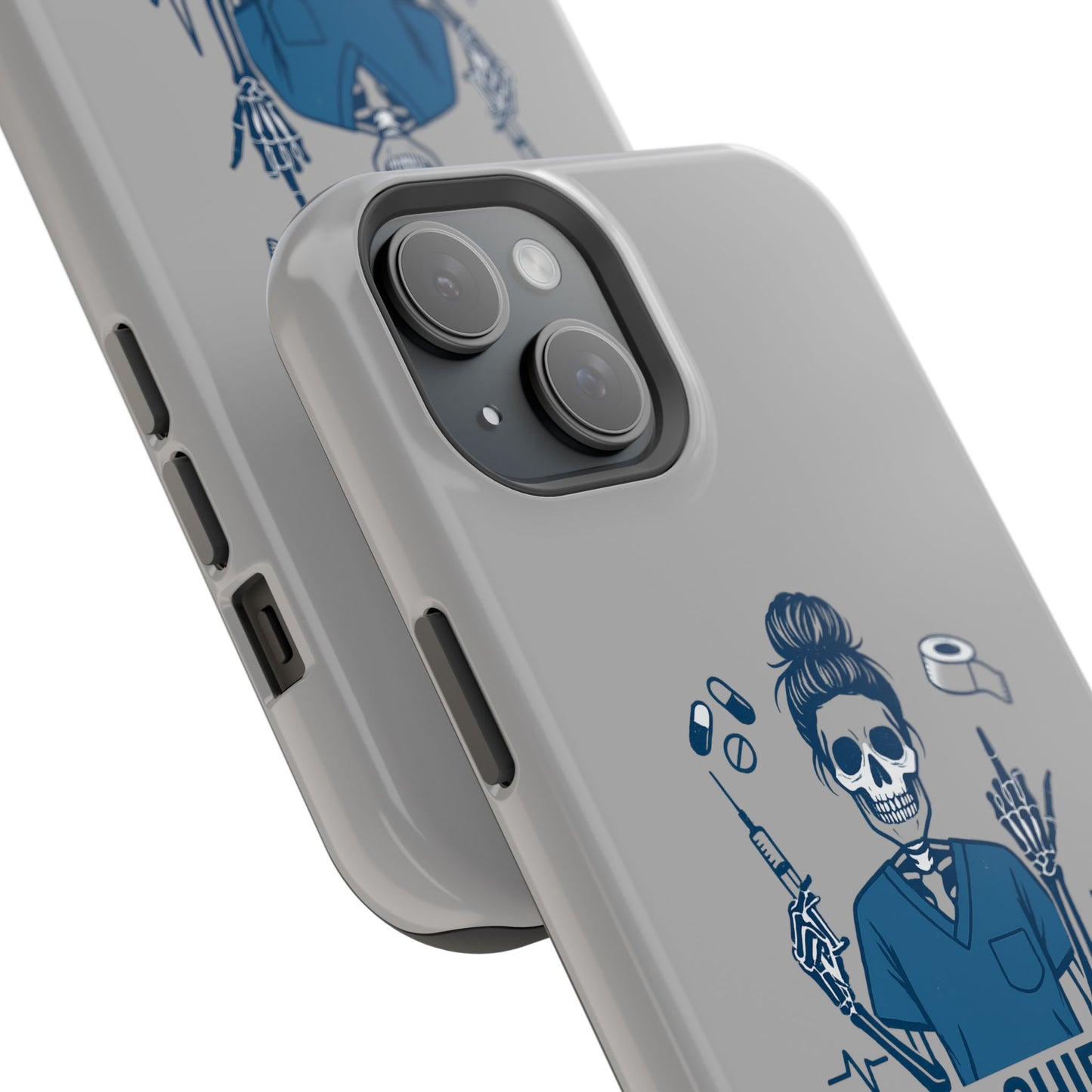 “This Shift Sponsored by Spite and Medical Tape” – Sarcastic Nurse Phone Case