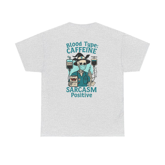 Caffeine Sarcasm Tee - Perfect Gift for Coffee Lovers, Unisex T-Shirt for Casual Wear, Birthday, Holidays, Fun Sarcastic Gift