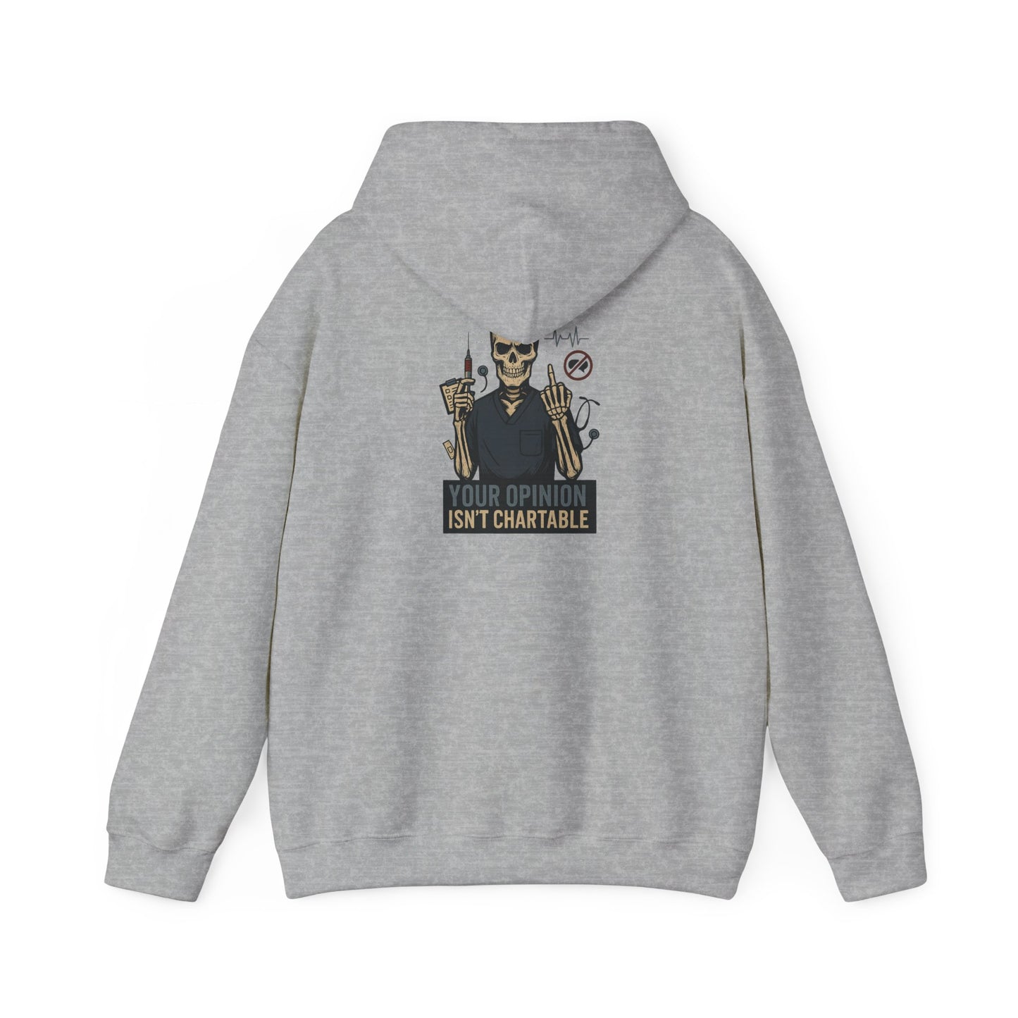 “Your Opinion Isn’t Chartable” – Men’s Chaos Hoodie