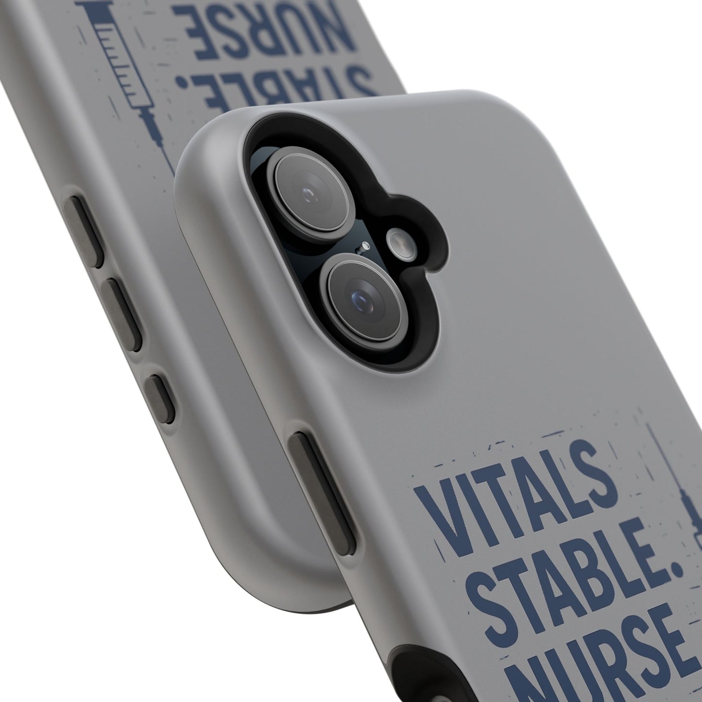 “Vitals Stable. Nurse Unstable.” – Sarcastic Nurse Phone Case