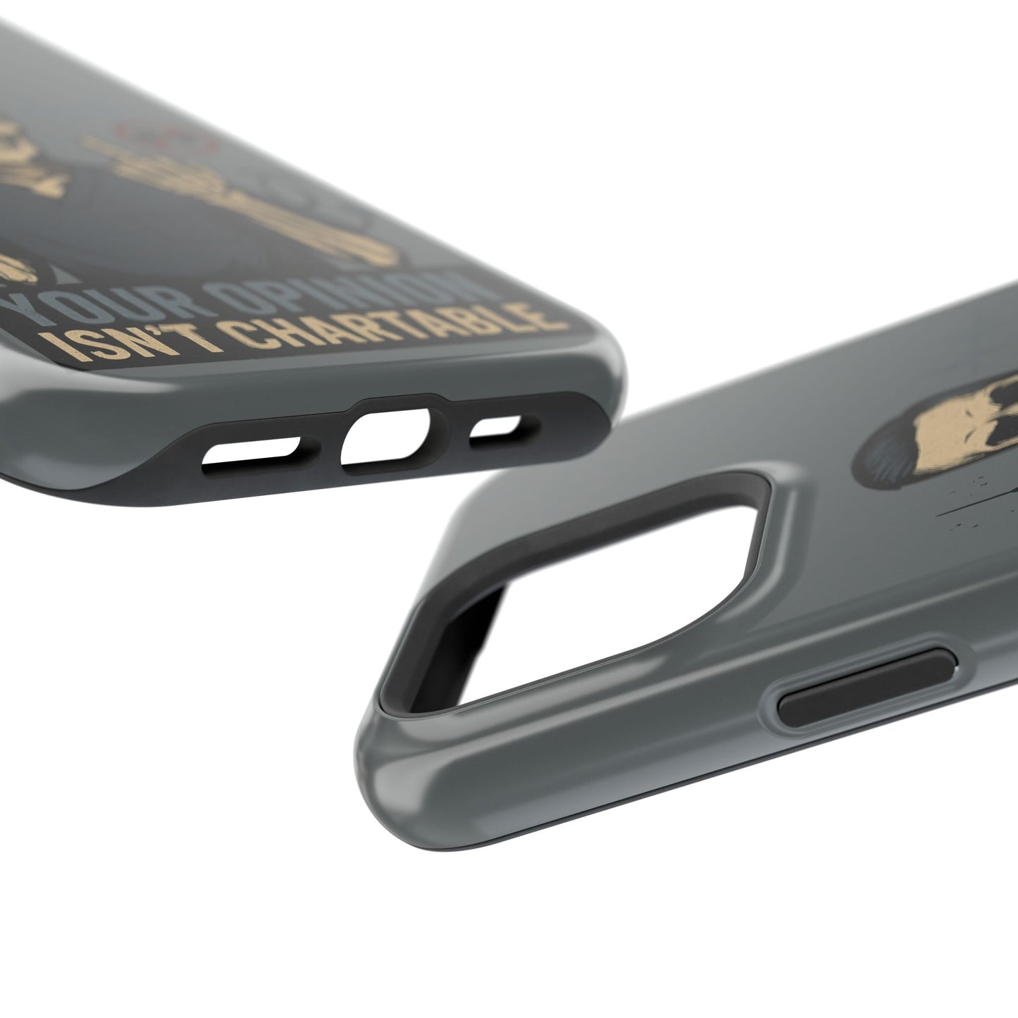 “Your Opinion Isn’t Chartable” – Nurse Phone Case for Men