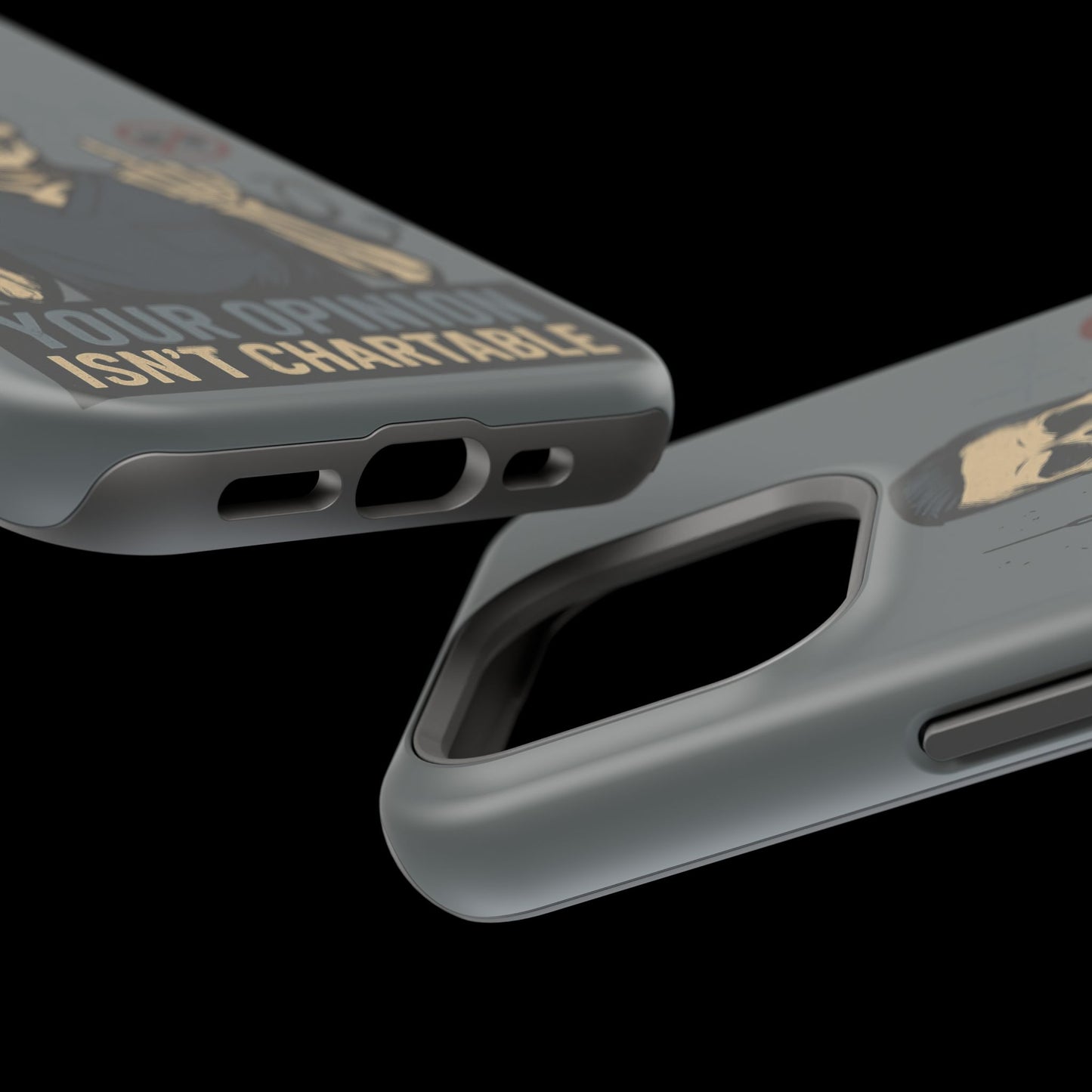 “Your Opinion Isn’t Chartable” – Nurse Phone Case for Men