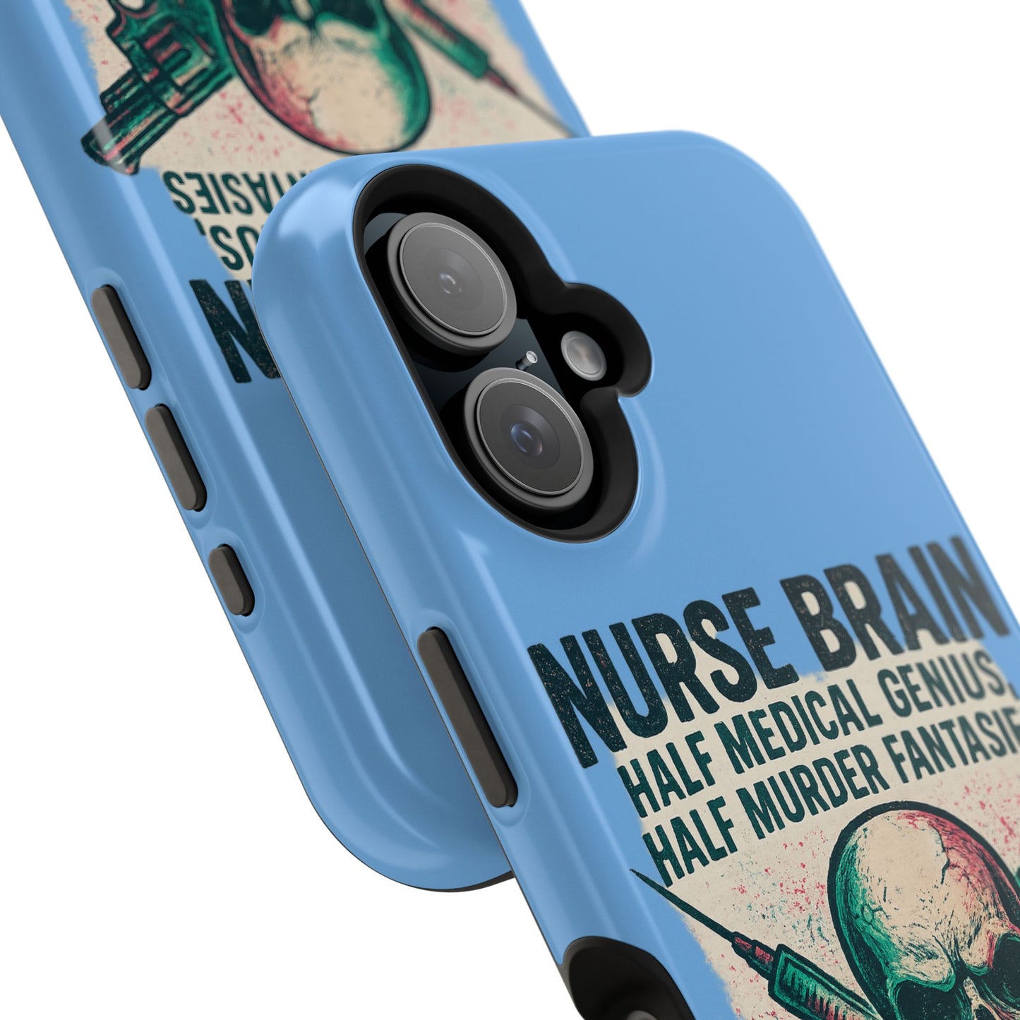Nurse-Themed Phone Case, Medical Humor, Gift for Nurses, Unique Phone Accessory, Hospital Humor, Durable Tough Case