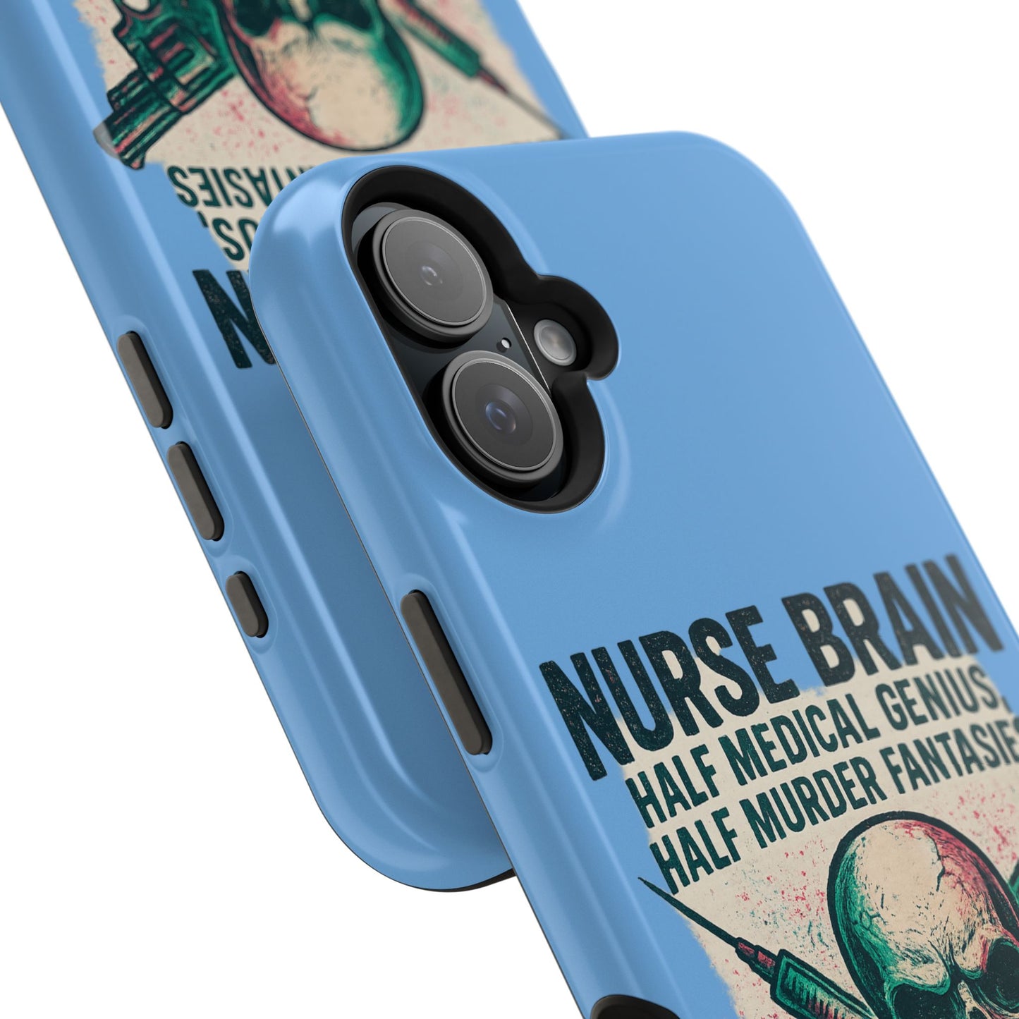 Nurse-Themed Phone Case, Medical Humor, Gift for Nurses, Unique Phone Accessory, Hospital Humor, Durable Tough Case