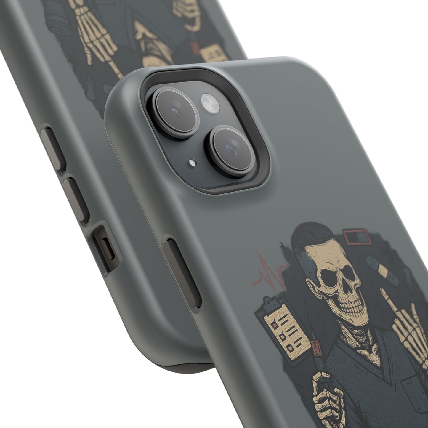 “Flirting With Burnout and Not Interested in Small Talk” – Men’s Nurse Phone Case