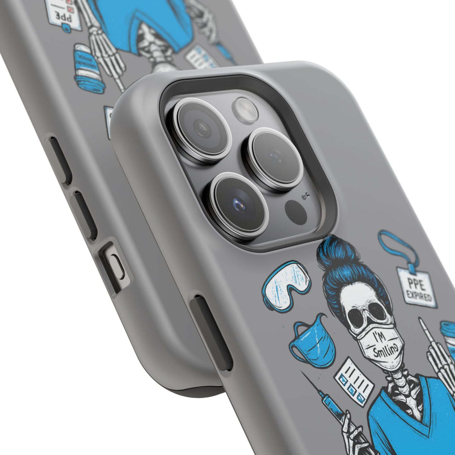 “This Face? It’s 100% PPE and 0% Patience.” – Chaos Nurse Phone Case