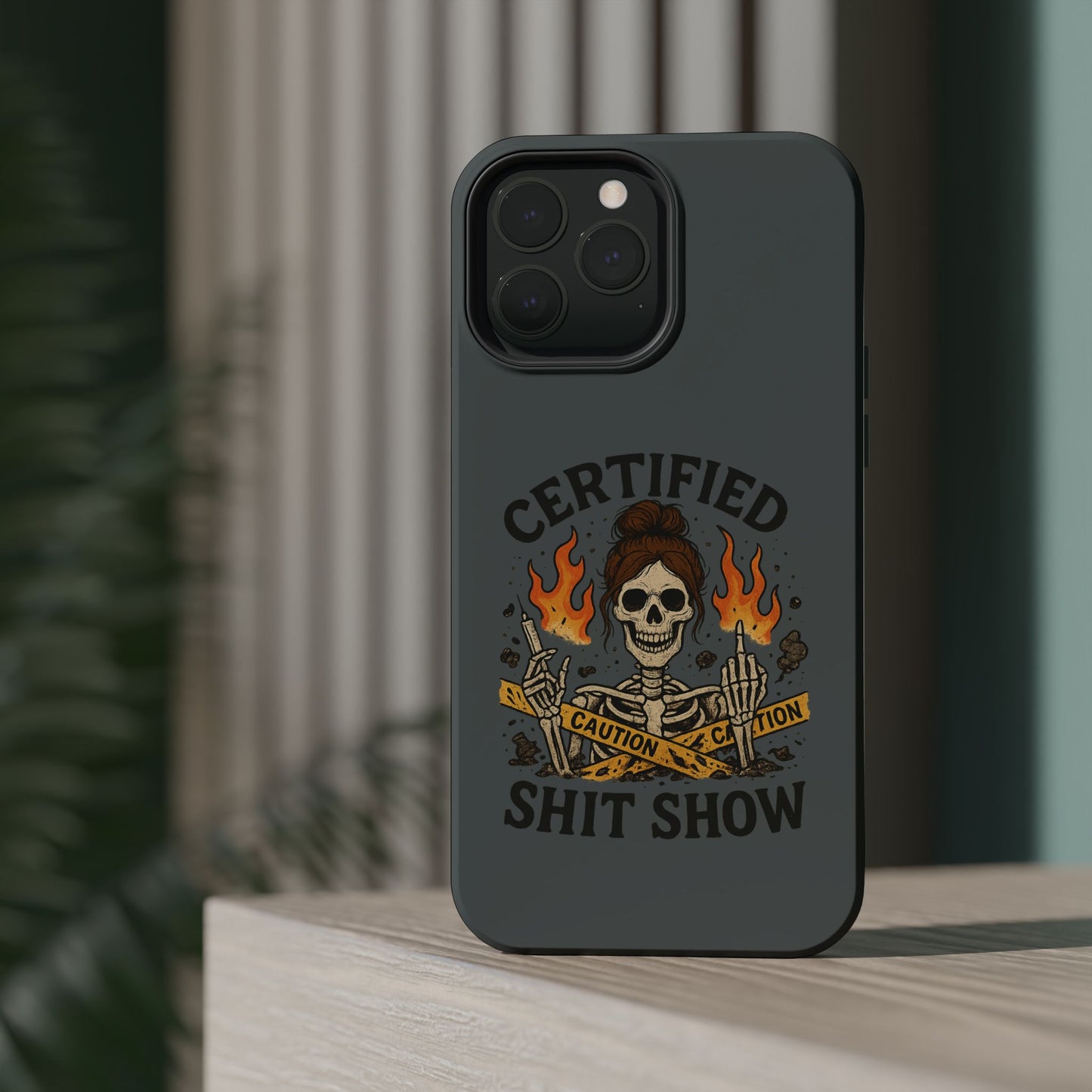 “Certified Shit Show” – Chaotic Nurse Phone Case