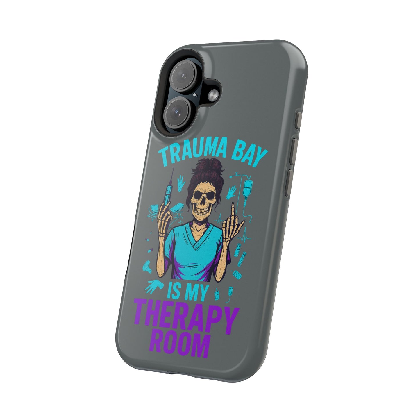Magnetic Phone Case: Trauma Bay Is My Therapy Room - Perfect for Medical Professionals, Gifts for Nurses[...]