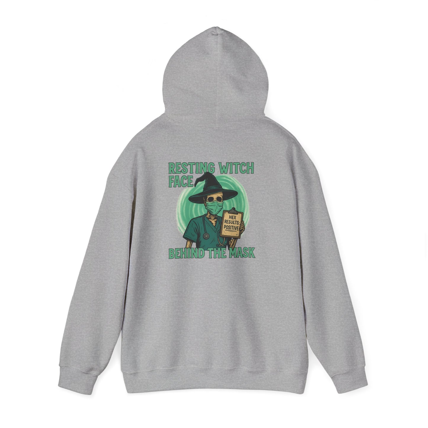 Resting Witch Face Unisex Hooded Sweatshirt, Halloween Sweatshirt, Funny Sweatshirt, Gift for Her/Him, Cozy Hoodie, Fall Fashion, [...]