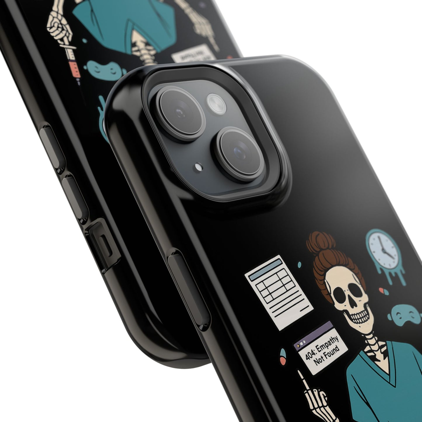 “I Came. I Cared. I Dissociated.” – Sarcastic Nurse Phone Case