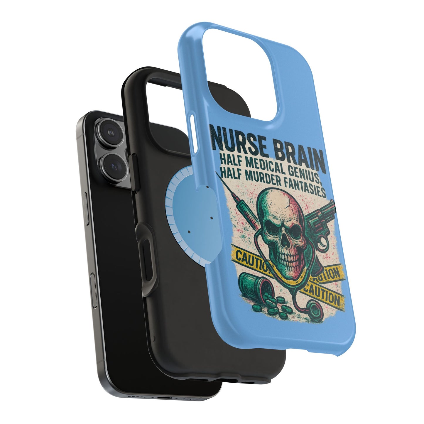 Nurse-Themed Phone Case, Medical Humor, Gift for Nurses, Unique Phone Accessory, Hospital Humor, Durable Tough Case