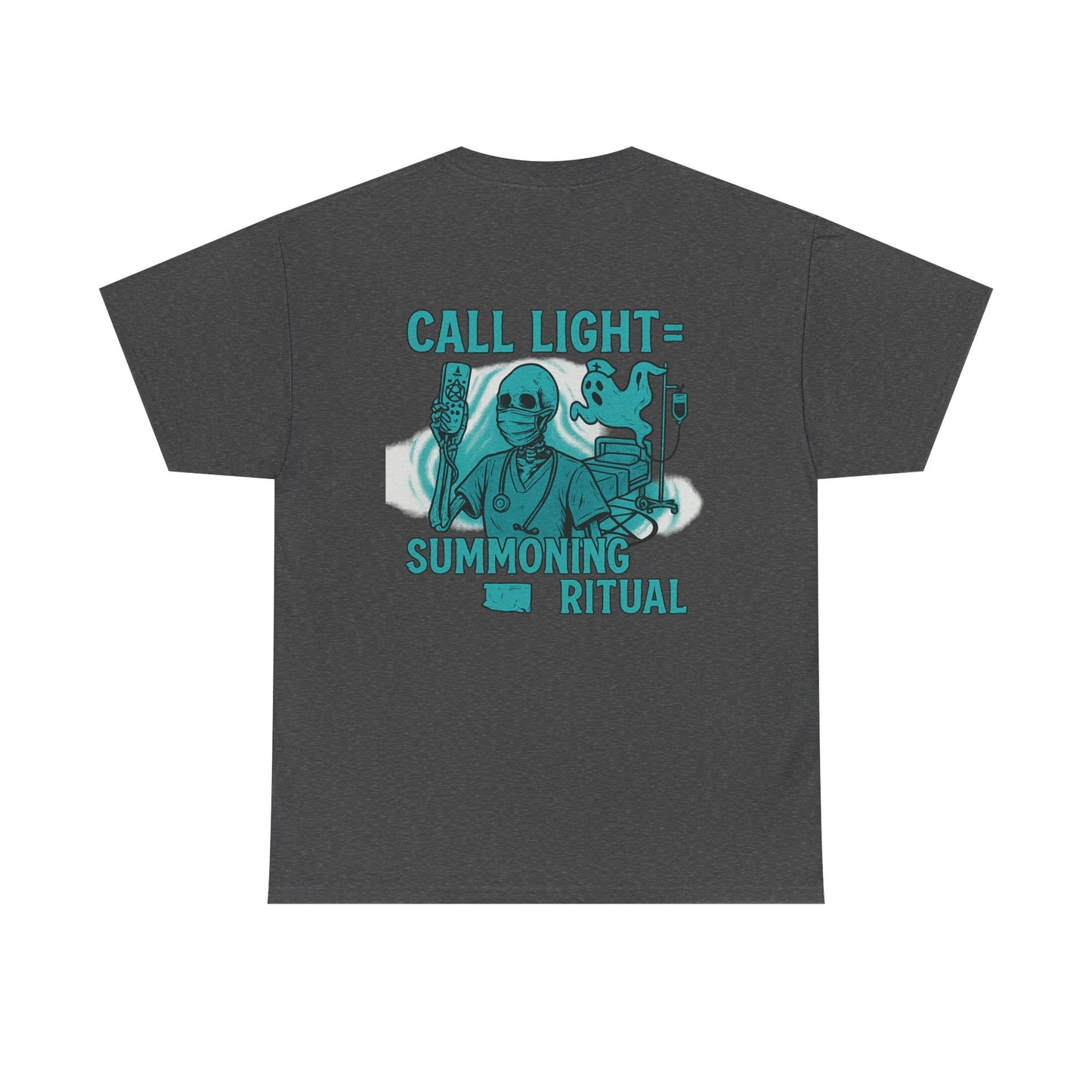 Mystical Summoning Tee, Unisex Everyday Shirt, Graphic Tee for Spooky Season, Perfect for Rituals or Gatherings, Unique Gift Idea