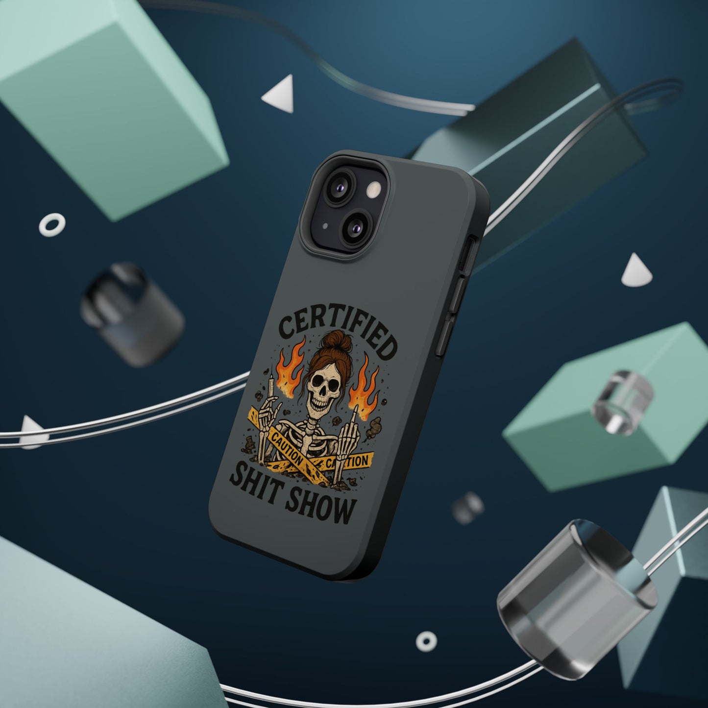 “Certified Shit Show” – Chaotic Nurse Phone Case