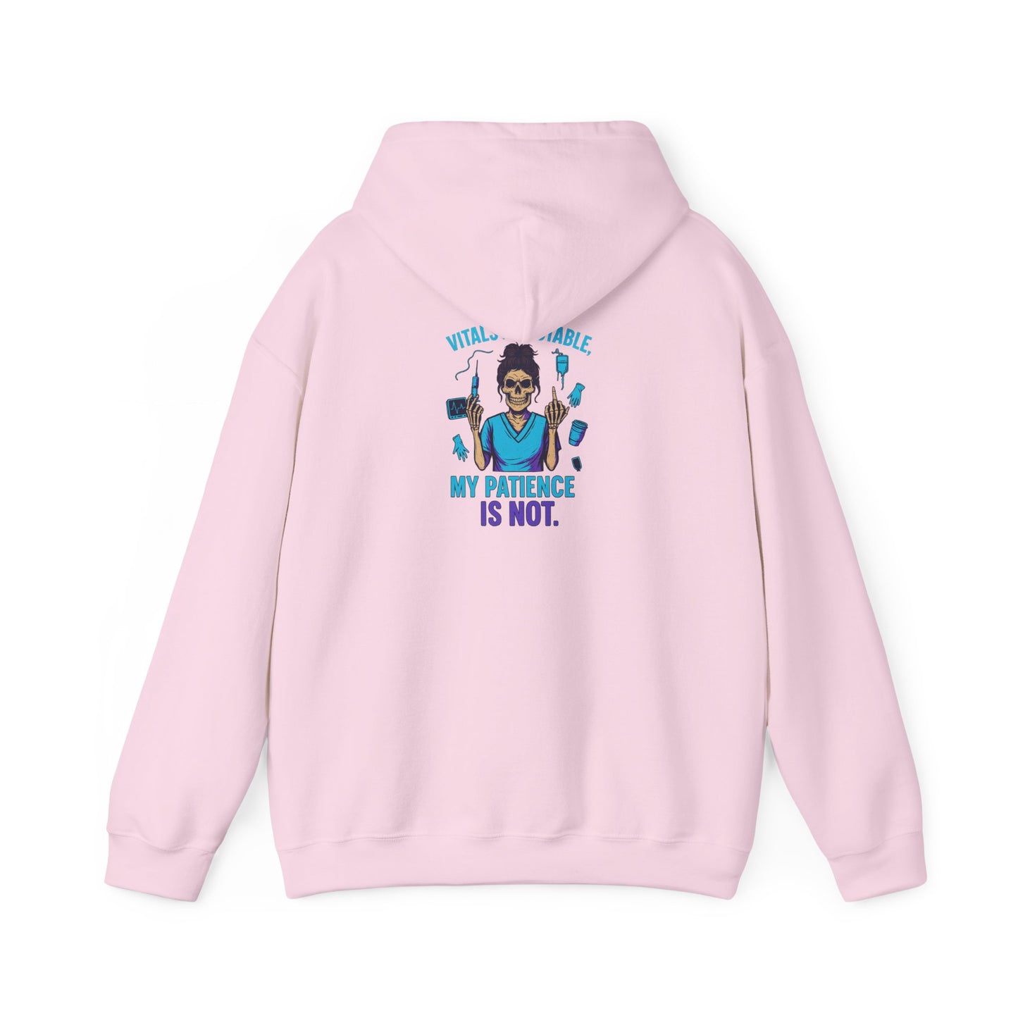 Vibrant Graphic Hoodie for the Patient and Persistent, Unisex Hooded Sweatshirt, Trendy Pullover, Gift for Friends, Comfortable [...]