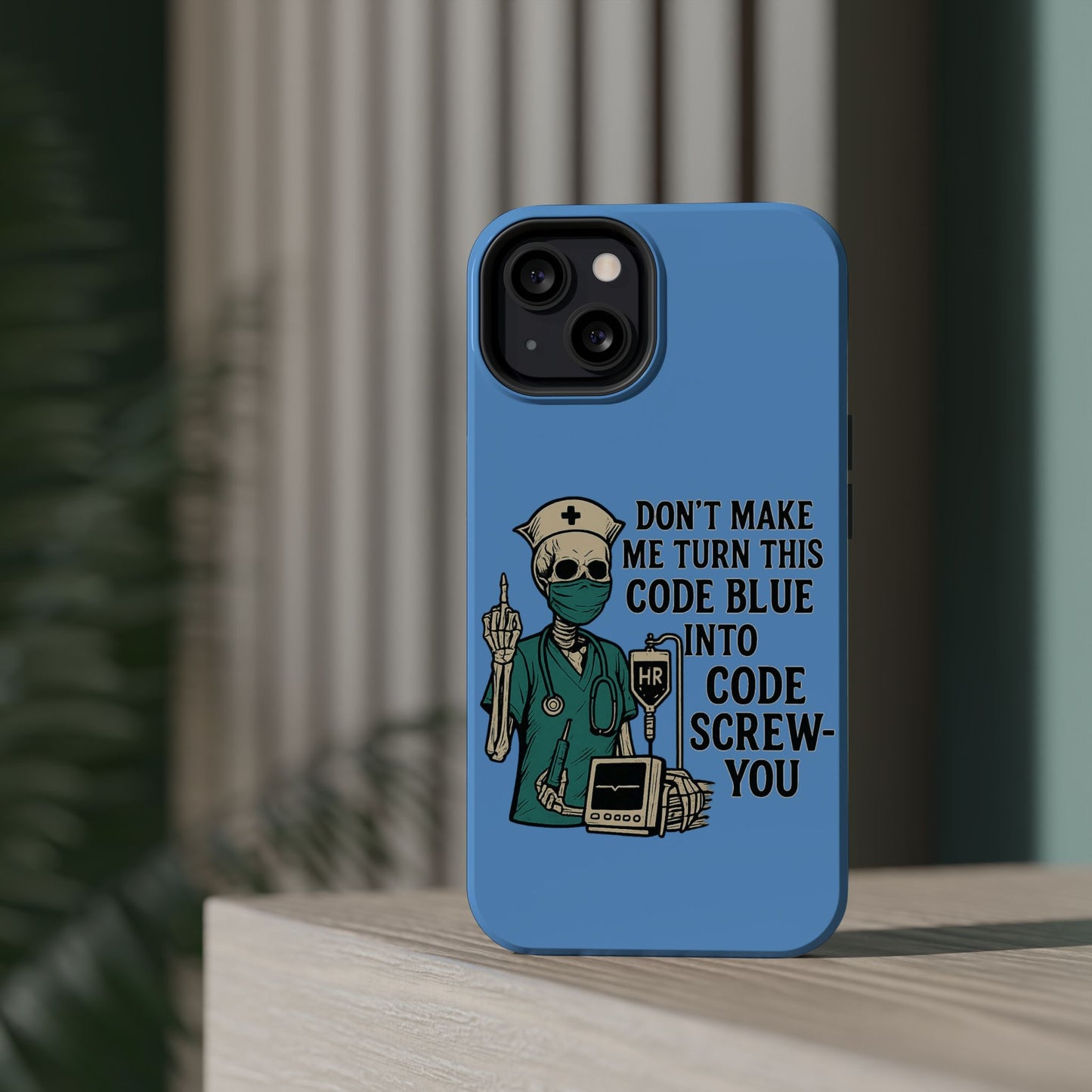 Magnetic Phone Cases with Medical Humor - Unique Gift for Nurses, Medical Professionals, Halloween, Birthday, Nursing School