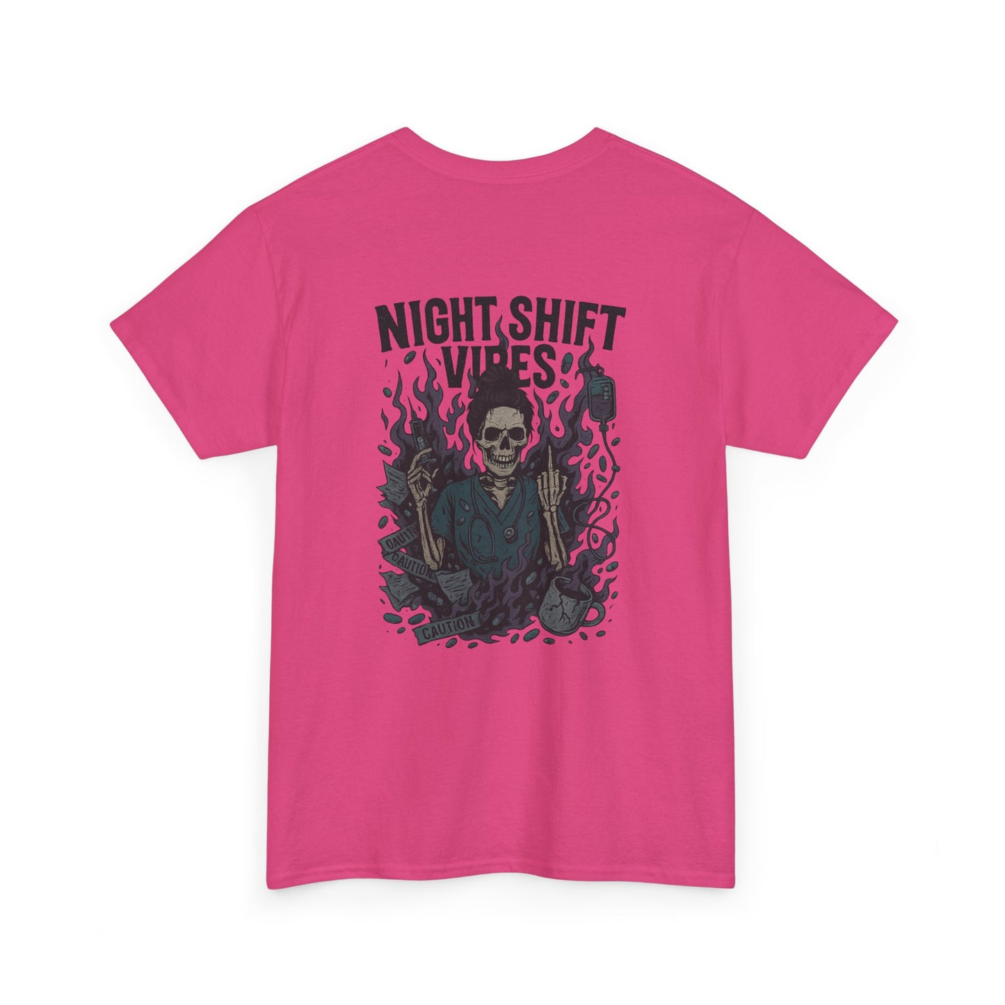 “Night Shift Vibes” – Funny Nurse T-Shirt