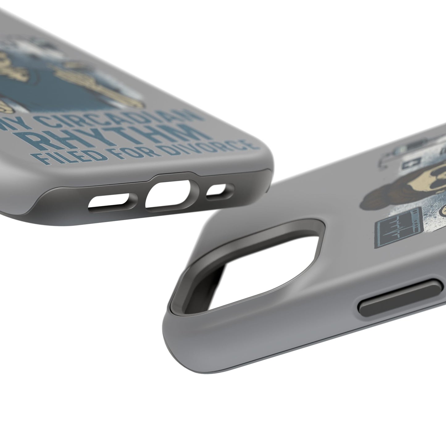 “My Circadian Rhythm Filed for Divorce” – Chaotic Nurse Phone Case