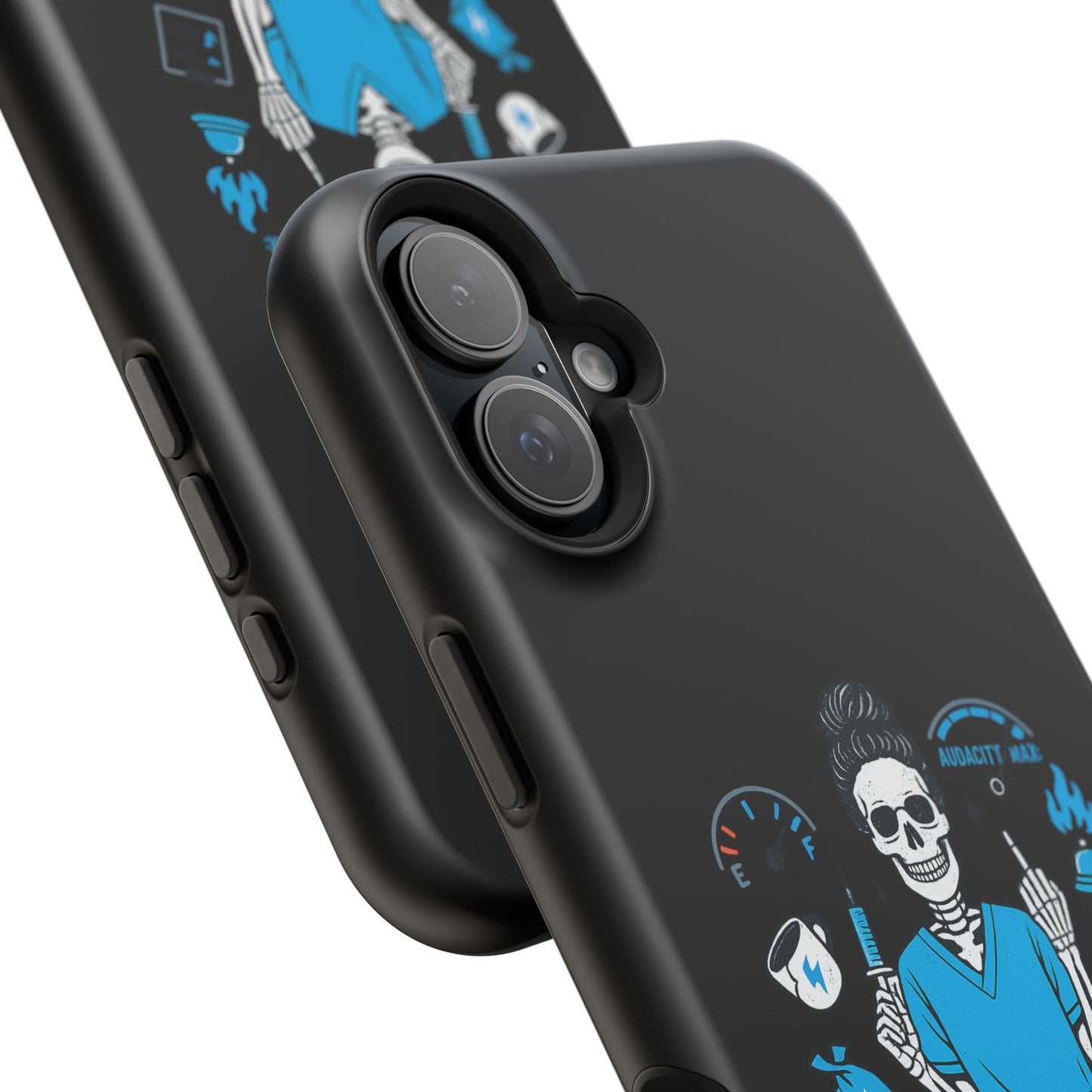 “Running on Empty and Audacity” – Nurse Chaos Phone Case