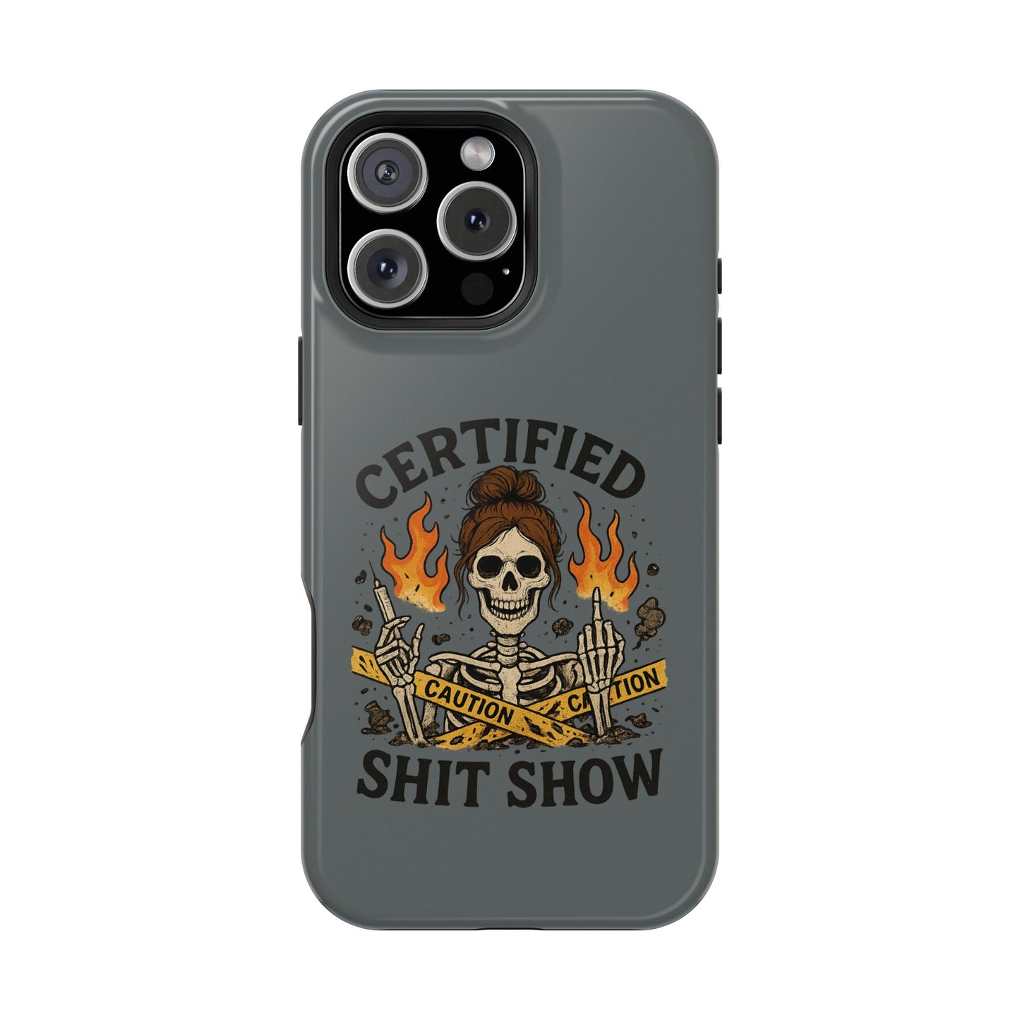 “Certified Shit Show” – Chaotic Nurse Phone Case
