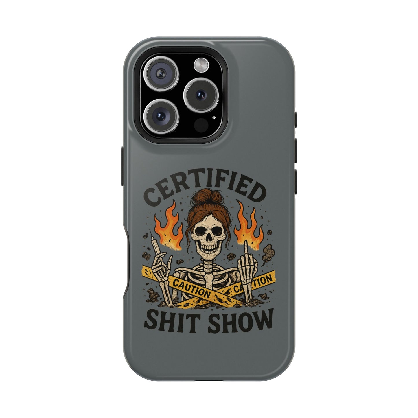 “Certified Shit Show” – Chaotic Nurse Phone Case