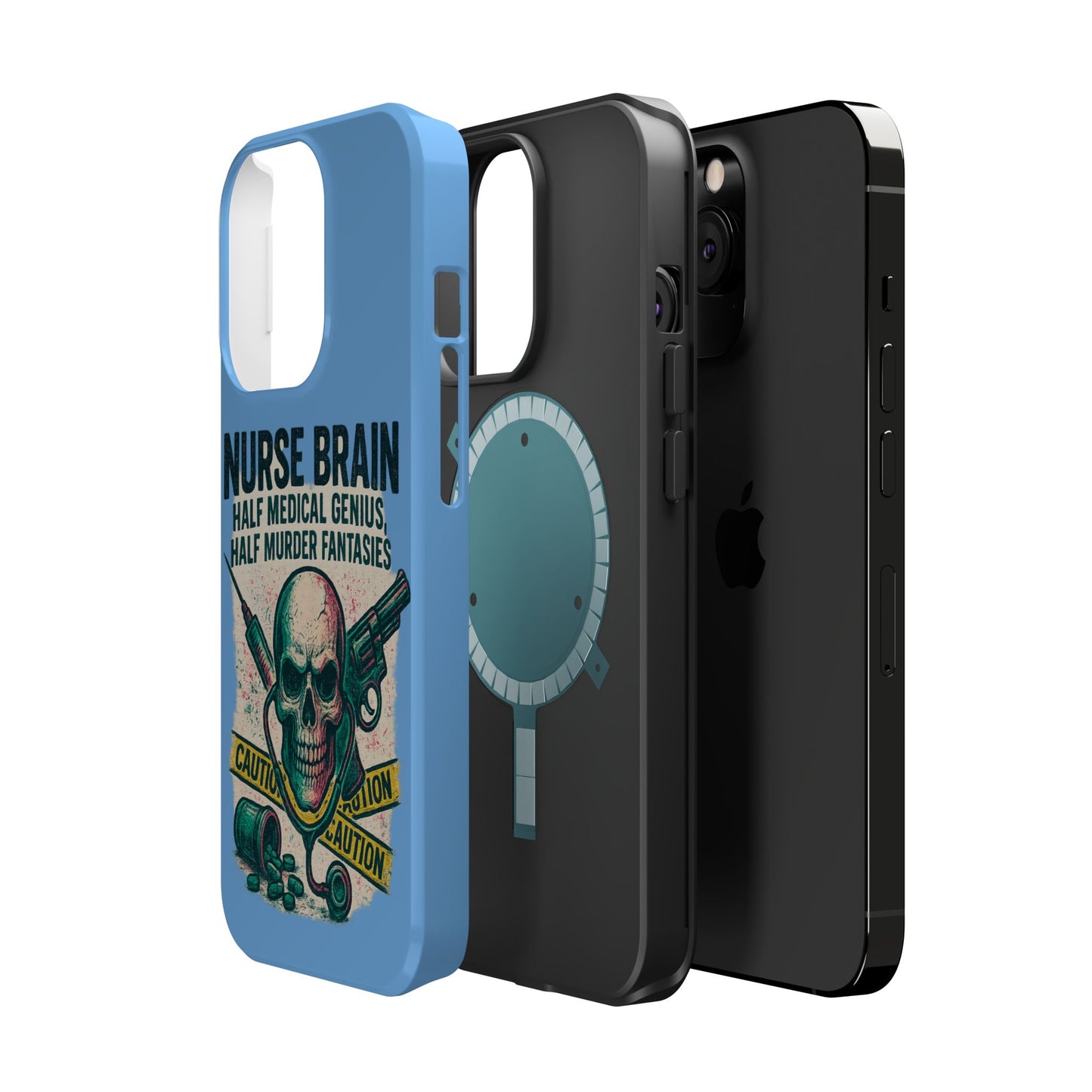 Nurse-Themed Phone Case, Medical Humor, Gift for Nurses, Unique Phone Accessory, Hospital Humor, Durable Tough Case