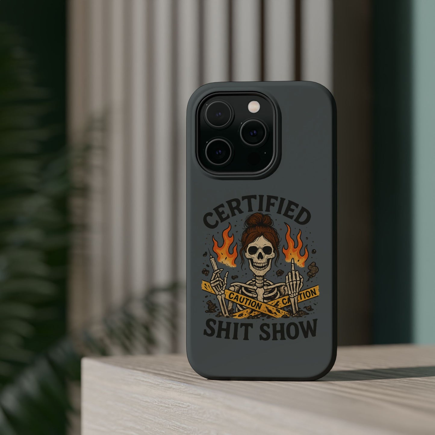 “Certified Shit Show” – Chaotic Nurse Phone Case