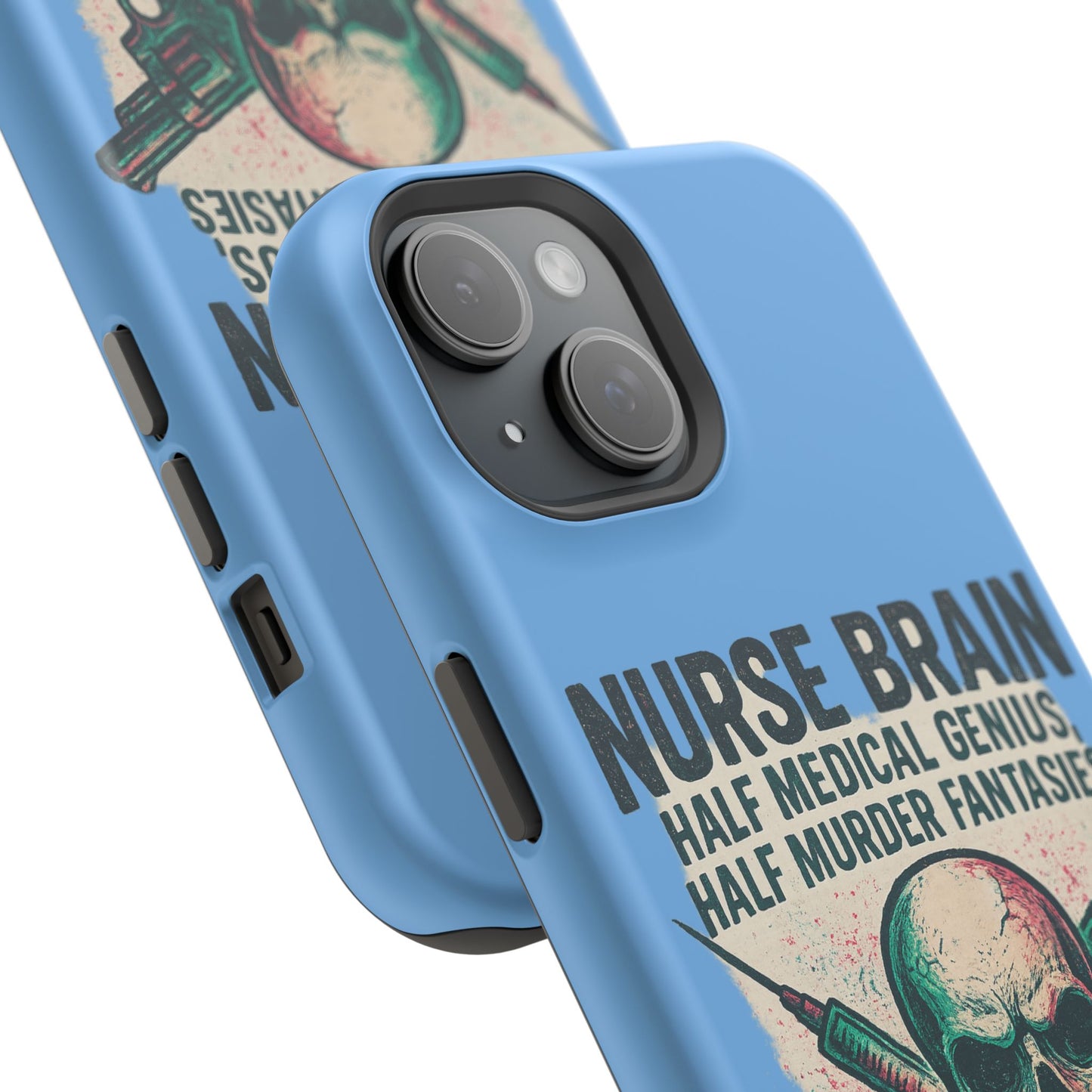 Nurse-Themed Phone Case, Medical Humor, Gift for Nurses, Unique Phone Accessory, Hospital Humor, Durable Tough Case