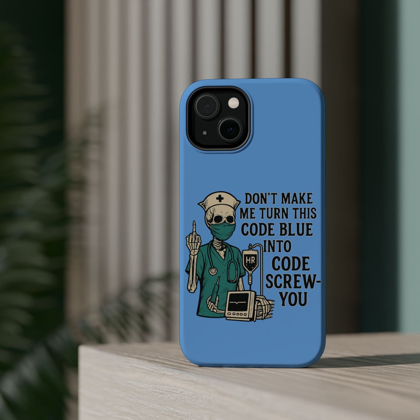 Magnetic Phone Cases with Medical Humor - Unique Gift for Nurses, Medical Professionals, Halloween, Birthday, Nursing School