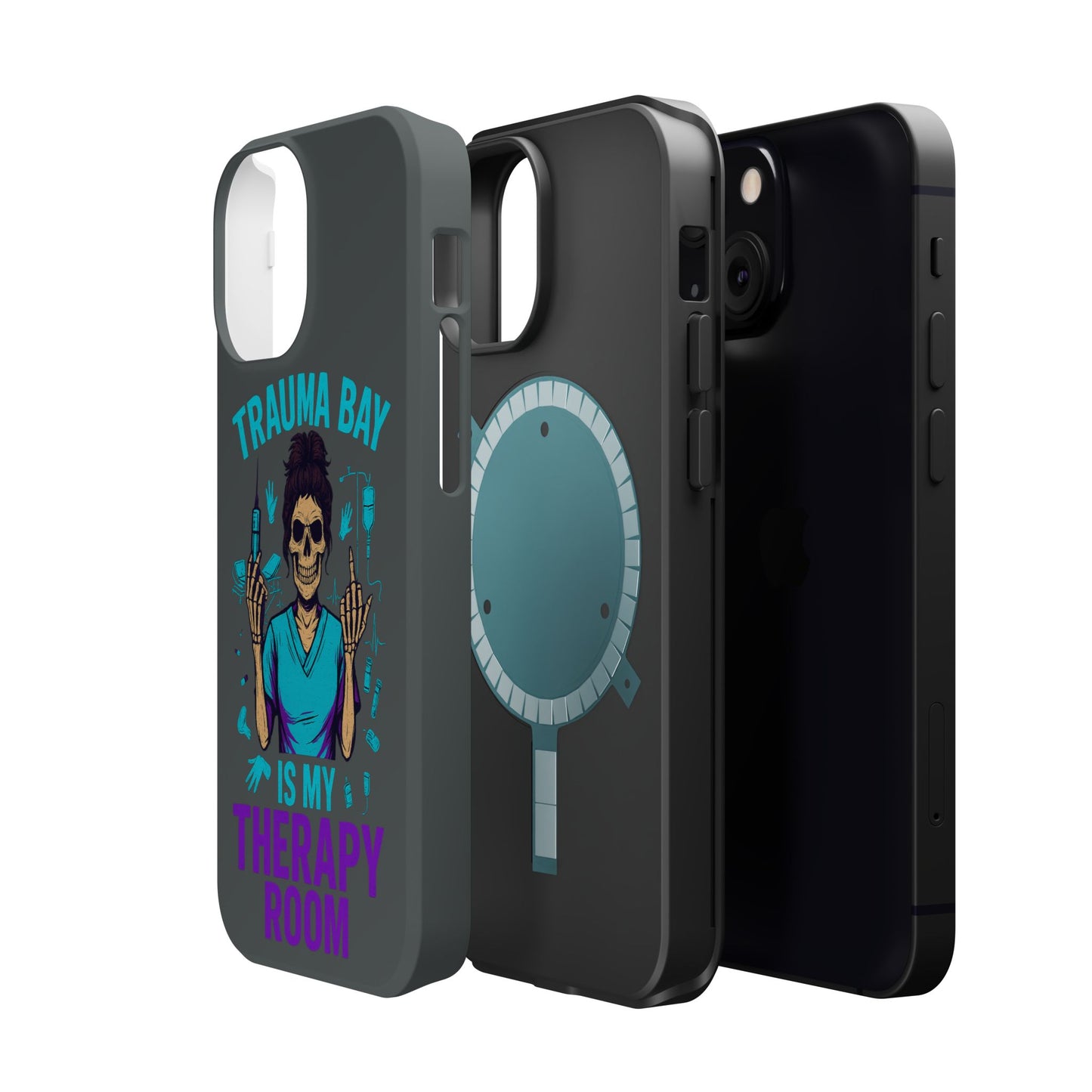 Magnetic Phone Case: Trauma Bay Is My Therapy Room - Perfect for Medical Professionals, Gifts for Nurses[...]