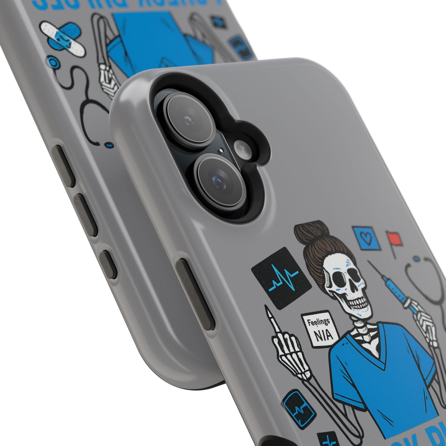 “I Check Pulses, Not Feelings” – Blunt Nurse Phone Case