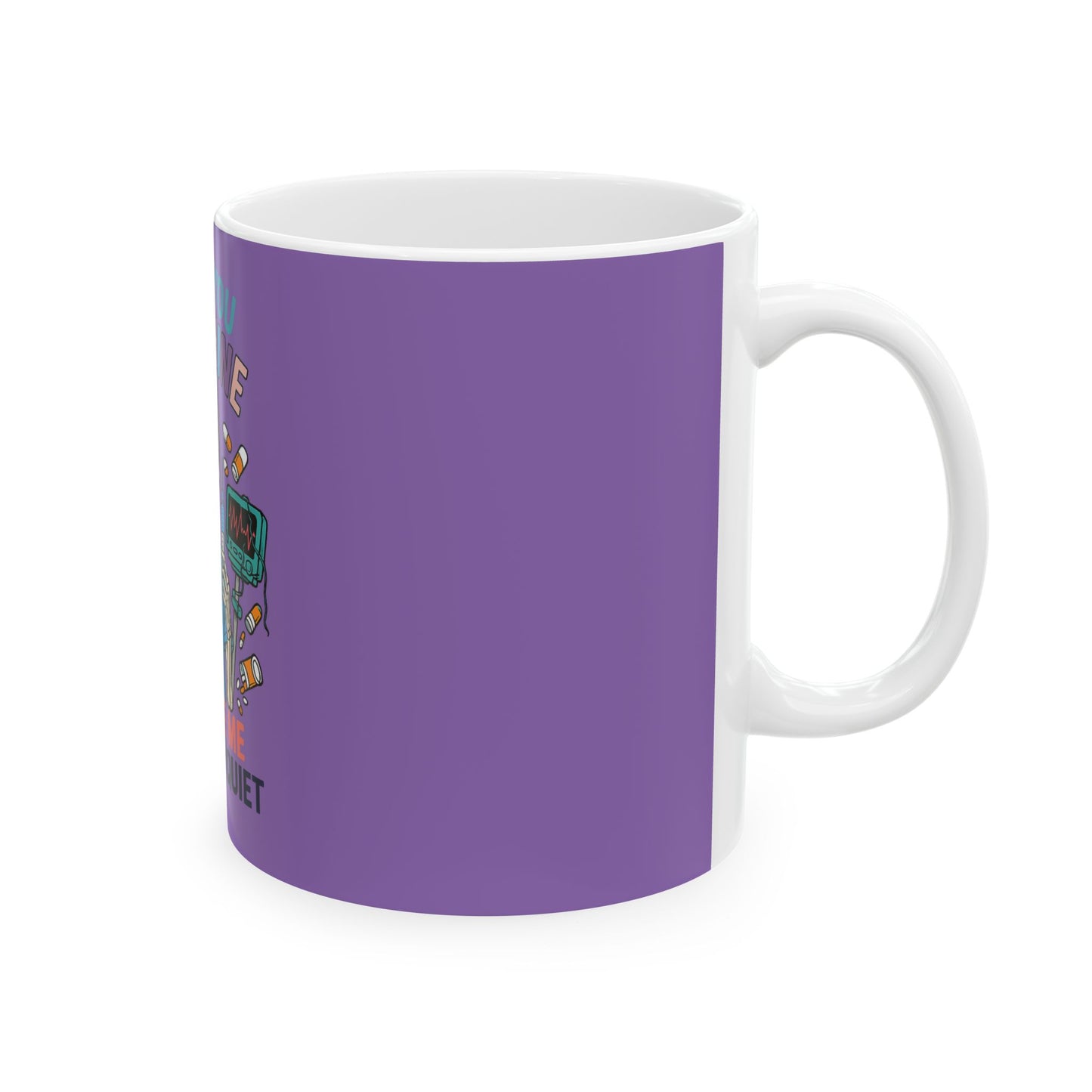 Funny Skeleton Nurse Ceramic Mug - "I Gave You Morphine, Now Give Me Peace and Quiet" - Perfect for Medical Staff, Gifts, Coffee [...]