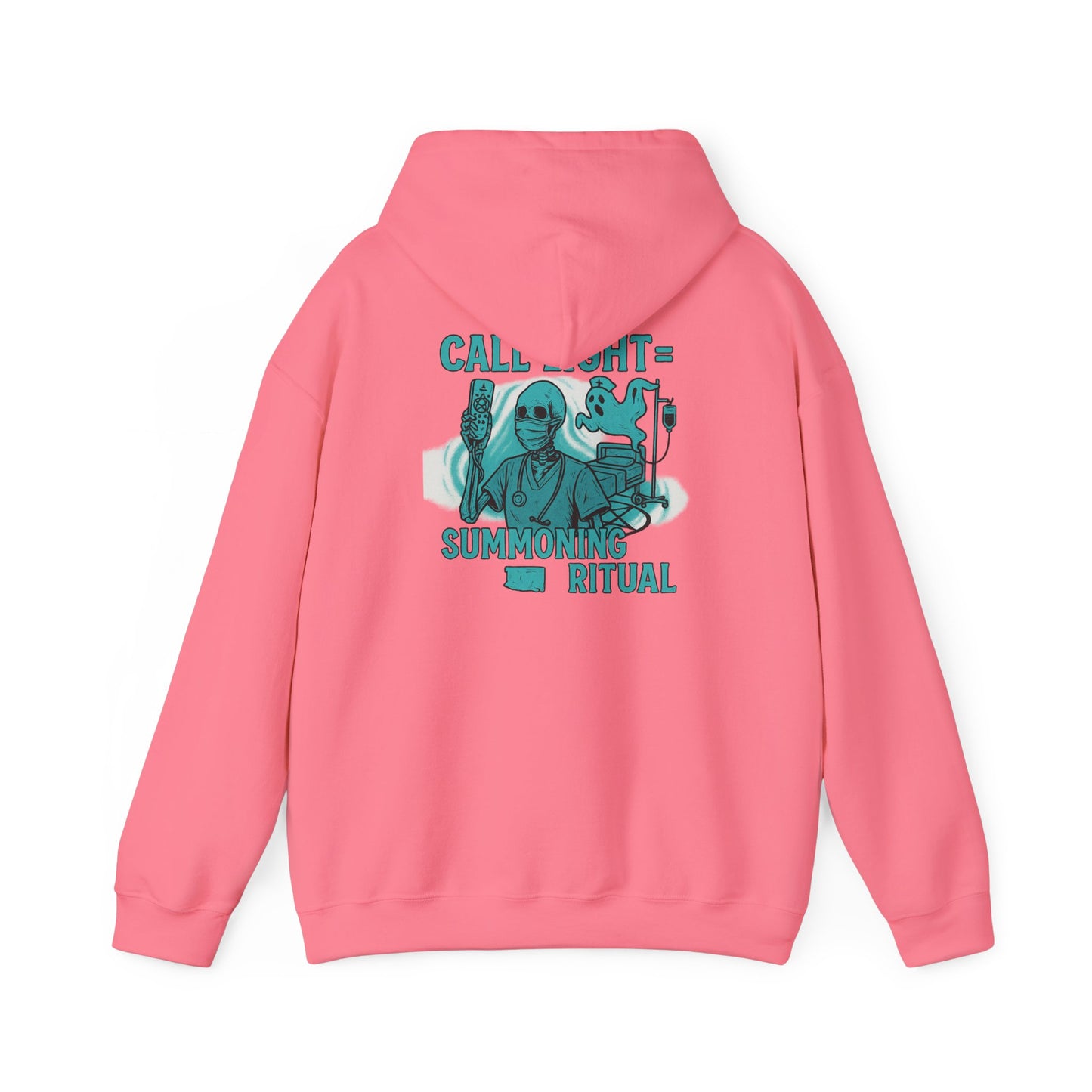 Cozy Unisex Sweatshirt with Summoning Ritual Design for Casual Wear, Gifts, Home, and Halloween