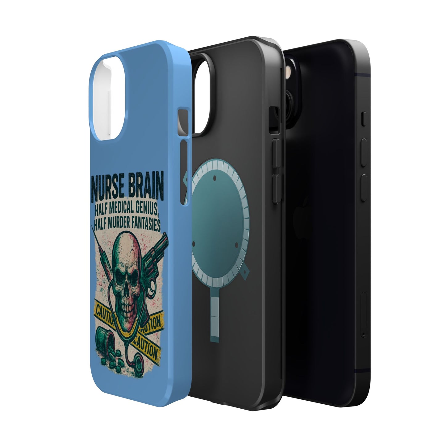 Nurse-Themed Phone Case, Medical Humor, Gift for Nurses, Unique Phone Accessory, Hospital Humor, Durable Tough Case