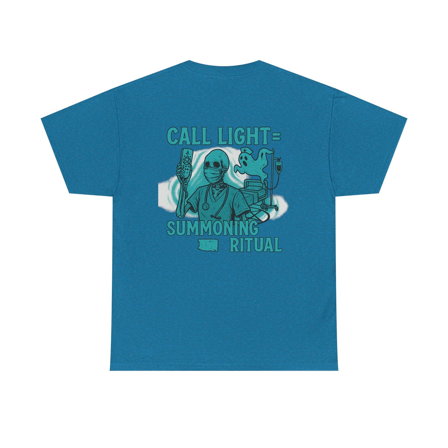 Mystical Summoning Tee, Unisex Everyday Shirt, Graphic Tee for Spooky Season, Perfect for Rituals or Gatherings, Unique Gift Idea