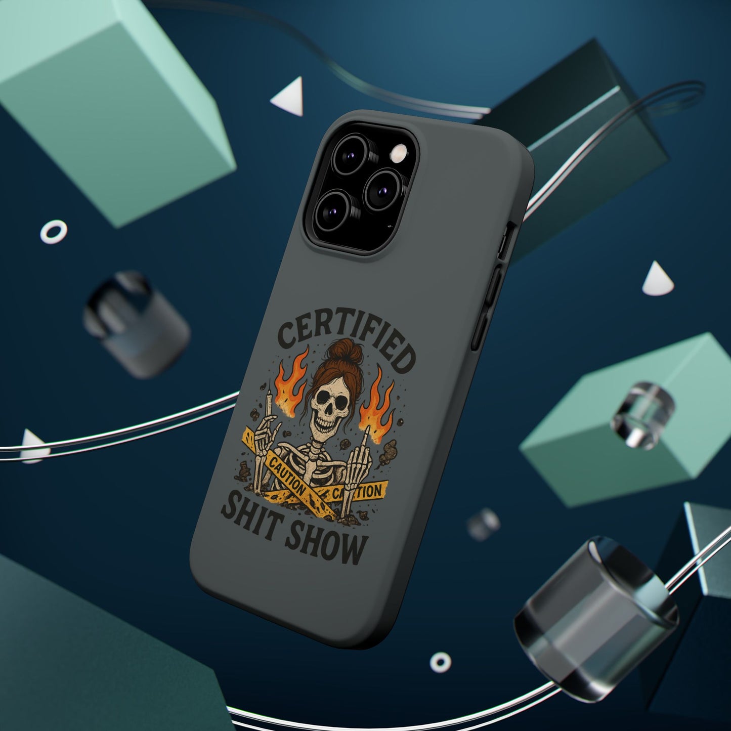 “Certified Shit Show” – Chaotic Nurse Phone Case
