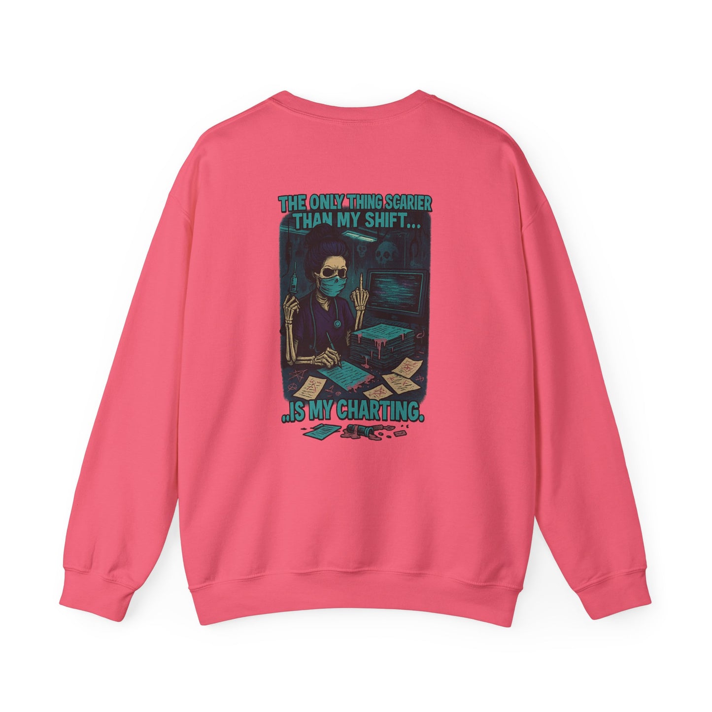 Funny Medical Crewneck Sweatshirt, Unisex Sweatshirt for Nurses, Medical Humor Apparel, Healthcare Gift, Comfortable Pullover