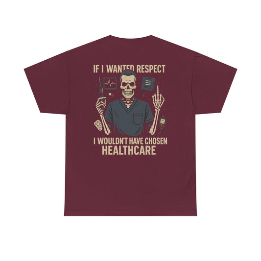 “If I Wanted Respect, I Wouldn’t Have Chosen Healthcare” – Men’s Nurse Tee