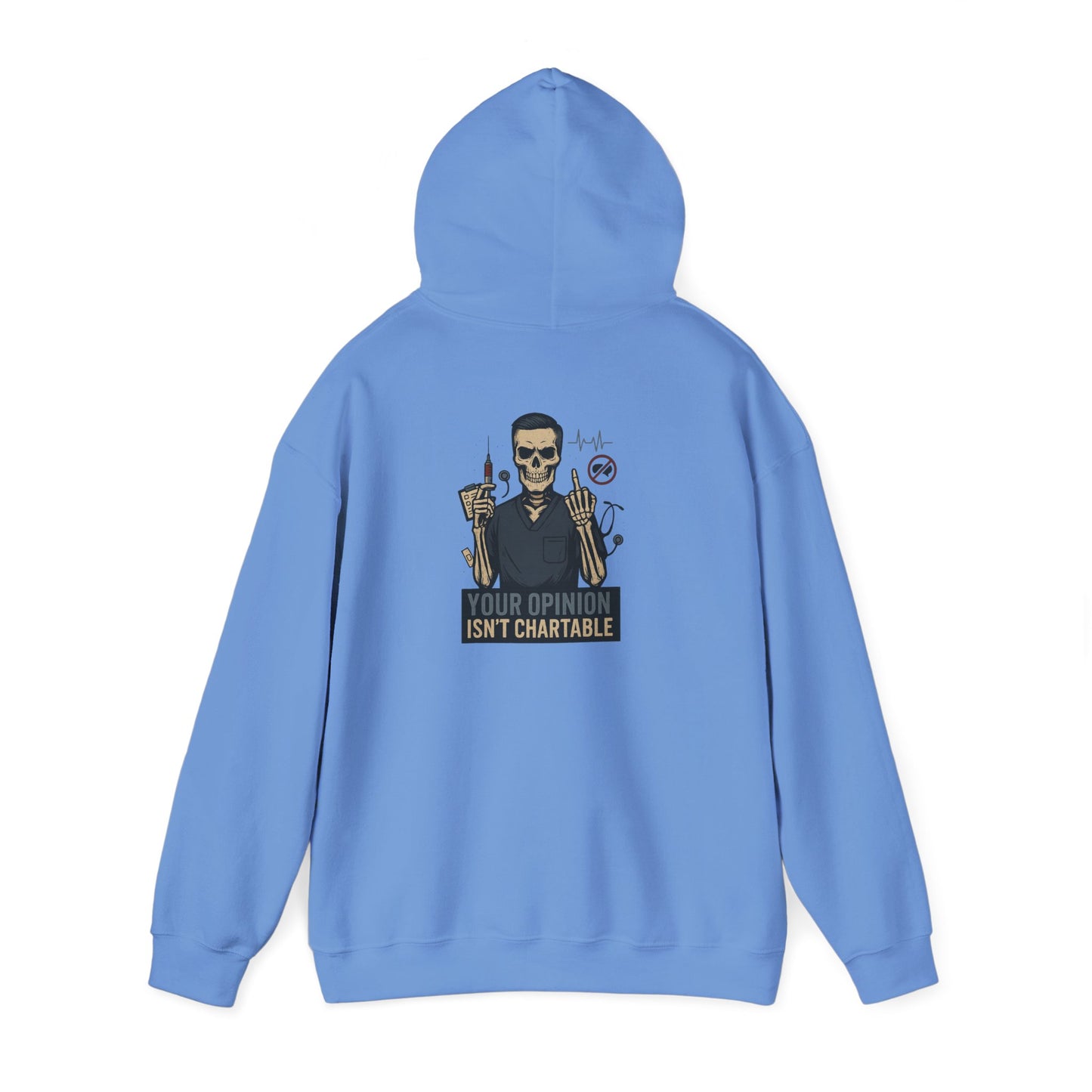 “Your Opinion Isn’t Chartable” – Men’s Chaos Hoodie