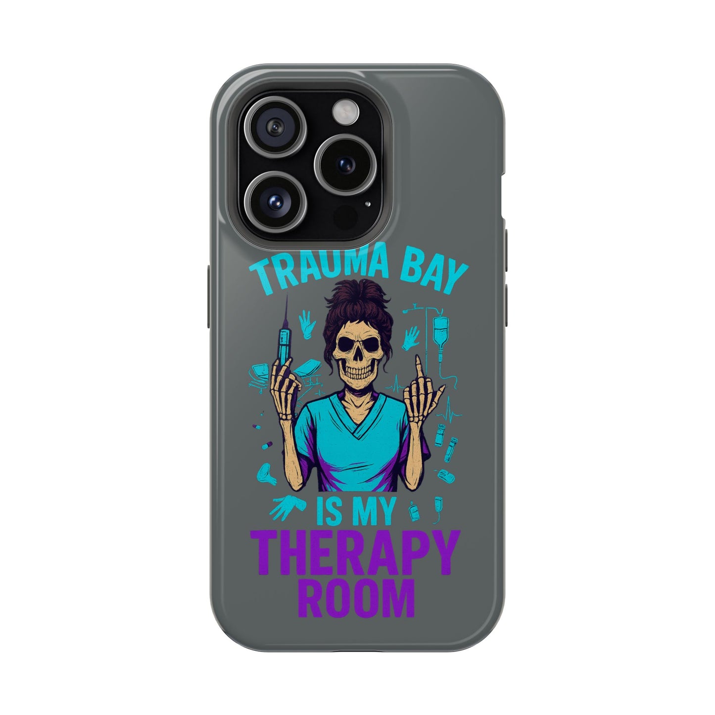 Magnetic Phone Case: Trauma Bay Is My Therapy Room - Perfect for Medical Professionals, Gifts for Nurses[...]