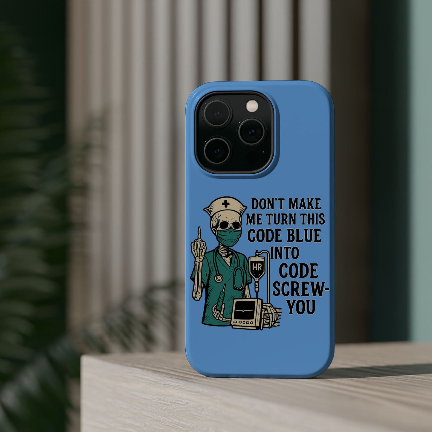 Magnetic Phone Cases with Medical Humor - Unique Gift for Nurses, Medical Professionals, Halloween, Birthday, Nursing School